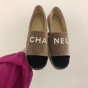 Brand new authentic Chanel espadrilles